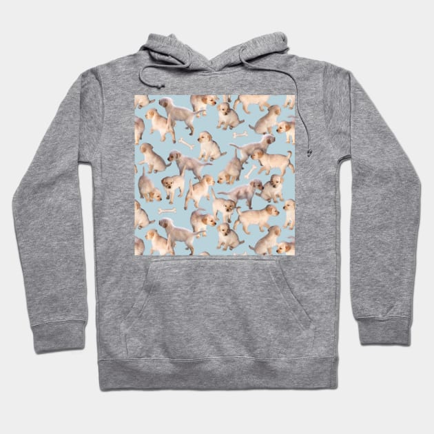 Too Many Puppies Hoodie by micklyn